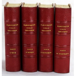 Paroissien Romain : tres complet (4 volumes in box)